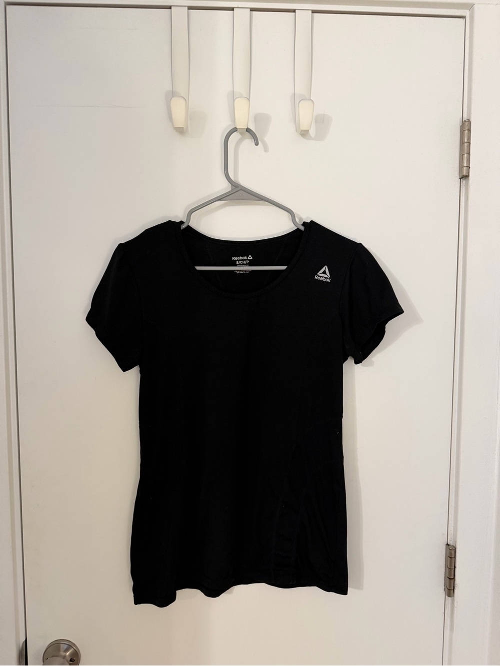 Reebok Black Short Sleeve Active Tee